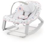 Bright Starts Keep Cozy 3in1 rezgő pihenőszék/hintaszék 18 kg-ig - Burst rózsaszín elefánt