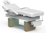 Fabulo Masă de masaj electrică Fabulo Dakota Relax Culoarea lemnului: frasin, Culoarea tapițeriei: alb