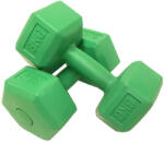 SPARTAN Kézisúlyzó, PVC, hatszögletű 2x3 kg - Spartan (SS-1857)