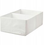 IKEA Doboz Ikea fehér 37x34x18 cm, rekeszekkel (90474443)
