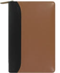FILOFAX Nappa Personal Zip Világosbarna - Fekete