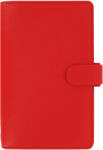 FILOFAX Saffiano Personal Compact Piros