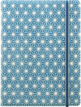 FILOFAX Notebook Impressions A5 Kék-fehér