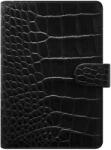 FILOFAX Classic Croc Personal Ében
