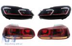 KITT LED hátsó lámpa VW Passat B8 3G (2015-2019) Limousine Matrix R-Line dinamikus, futófényes irányjelzővel (TLVWPA3G)