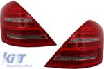 KITT LED hátsó lámpa Mercedes W221 S-osztály (2005-2012) Facelift Design (TLMBW221F)