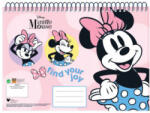  Disney Minnie Joy A/4 spirál vázlatfüzet 30 lapos