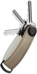 Orbitkey Pebbled Leather Key Organiser Ecru