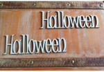  Halloween" felirat nyomtatott 2db/csomag - csinaldmagadshop