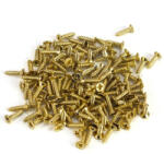  Csavar 2*8mm arany 100db/csomag