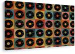 Dovido Tablou discuri de vinil retro - 60x40