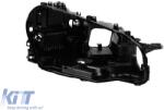 KITT Specials Fényszóró VW Golf 6 VI (2008-2013) Golf 7 3D LED DRL U-Design LED dinamikus irányjelzővel króm (HLVWG6U)