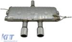 KITT Professional Exhaust Systems Teljes kipufogó rendszer Volkswagen VW Golf 5 R32 (2003-2007) és Golf 6 R20 (2008-2013) Catback kipufogódob R20 R32 (ESVWG5R32)