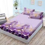 Super Design Pucioasa Cearceaf cu Elastic și Două Fețe de Pernă-HFC 177