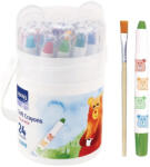 SPREE Creioane colorate cerate retractabile SPREE Art Aquarelle 55076, 24 culori/set