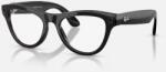 Ray-Ban Ochelari Smart RAYBAN Meta Skyler High Bridge Fit Negru Lucios Transitions Gen 2 (RW4014 601/1M 52-20)