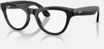 Ray-Ban Ochelari Smart RAY-BAN Meta Skyler High Bridge Fit Negru Lentile Amethyst Transitions Gen2 (RW4014 601/CH 52-20)