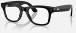 Ray-Ban Ochelari Smart RAYBAN Meta Wayfarer RW4012 High Bridge Fit Negru Lucios Transitions Gen 2 (RW4012 601/1M 53-22)