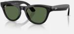 Ray-Ban Ochelari Smart RAYBAN Meta Skyler High Bridge Fit Shiny Black G-15 Gen 2 RW4014 (RW4014 601/71 52-20)