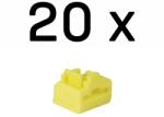 Lindy RJ-45 Port Blockers, 20pcs, Yellow (LY-47901) - typec