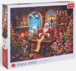 Jumbo Puzzle Jumbo Moșul și Elfi în Atelier, 1000 piese (1270393)