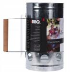 BBQ Acél grill begyújtó cső szén begyújtó nyéllel 27 cm (DW2150520)