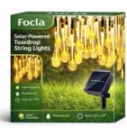 Focla Kerti Napelemes Lámpa Csepp 30LED-FEHÉR Meleg (RCJ-05-WW)
