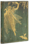 Paperblanks Ltd Hardcover Notizbuch Olive Fairy Midi Unliniert