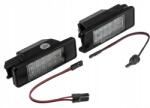 NTY Led-es Rendszámtábla Háttérvilágítás Lámpák Citroen Fiat LANCIA-hoz