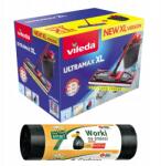 Vileda UltraMaxXL lapos felmosó szett Vileda 42 cm vödörrel BeeSmart zsákok 10x60l (Ultramax XL BOX)