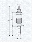 Magneti Marelli Izzítógyertya Magneti Marelli 062583003304