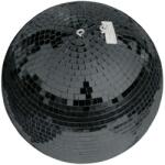  Glob oglinzi 30 cm negru Eurolite Mirror Ball Black (59577)