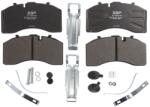 SBP Placute Frana Spate Mercedes Dca Te Tz; Saf B S Sk Skrb Skrlb Skrs Skrz Z; Jost Dca; Meritor Tm; Bpw Sh 1Set (07-P29158)
