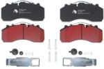 MERITOR Placute Frana Fata/Spate Daf Xf 106; Iveco Eurocargo I-iii Eurotech Mh Eurotech Mp Eurotrakker Stralis I Trakker I 1Set (MER MAX087K)
