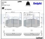 DELPHI Placute Frana Fata Iveco Daily Ii 2.5d/2.8d 01.89-05.99 IVECO DAILY 2 1Set (LP1776)