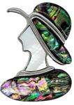  Brosa si Pandantiv din Sidef si Metal - 53 x 37 mm - ( XXL )