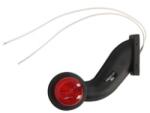 WAŚ Lampa Gabarit Dreapta/Stanga Alb/Rosu pe Brat Scurt 12/24v (268 W21)