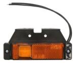 WAŚ Lampa Gabarit Dreapta/Stanga Portocaliu Led Inaltime 32mm Latime 116mm Atirna Lungime Cablu 210mm cu Umeras 12/24v (220Z W45)