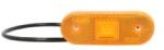WAŚ Lampa Gabarit Dreapta/Stanga Portocaliu Led Inaltime 40mm Latime 113 5mm Lungime Cablu 500mm 12/24v cu Agrafa (229J W47)
