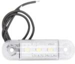 WAŚ Lampa Gabarit Dreapta/Stanga Alb Led 12/24v (557 W76.1)