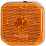 GIANT Lampa Gabarit Dreapta/Stanga Portocaliu W5W Inaltime 65mm Latime 65mm Lungime Cablu 151mm 24v cu Sirma Man F2000 (131-MA30270A)