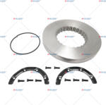AUGER GERMANY Set 2 Discuri Frana (cu Kit Montaj) Iveco Eurocargo I-iii Krone Man F90 M90 Mercedes-benz O 303 2000-2026 (AUG-31314)