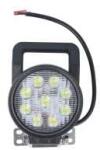 TRUCKLIGHT Lampa de Lucru Lumină de Căutare (epistar Led 10-30v 27w 2160lm Numar Elemente Led: 9x3w Inaltime: 114/190mm Adancime (WL-UN334)