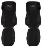 F-CORE Husa Huse scaun FX07 Negru DAF XF 105 XF 106 MAN TGX I (F-CORE FX07 BLACK/RED)