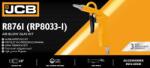 JCB fúvópisztoly 6, 3 baros fúvókával FS-58318 (58318)