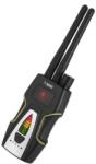 Techstar Detector Aparate Spionaj Techstar® T8000, Profesional, Detecteaza Camere, Microfoane, Localizatoare GPS, Reportofoane, Argintiu (SKU2189)