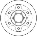 TRW Disc Frana Df2788S Iveco Daily Ii/Daily Iii (DF2788S)