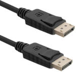 Qoltec DP v1.1 M / DP v1.1 M 2.0m 2 M DisplayPort Fekete DisplayPort kábel (50453)