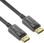 Zebra sonero 8K Displayport Kabel 1.4v 1, 5 M Fekete DisplayPort kábel (P1112640-232)