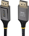 StarTech StarTech. com DP21V-1M-DP80-CABLE Fekete DisplayPort kábel (DP21V-1M-DP80-CABLE)